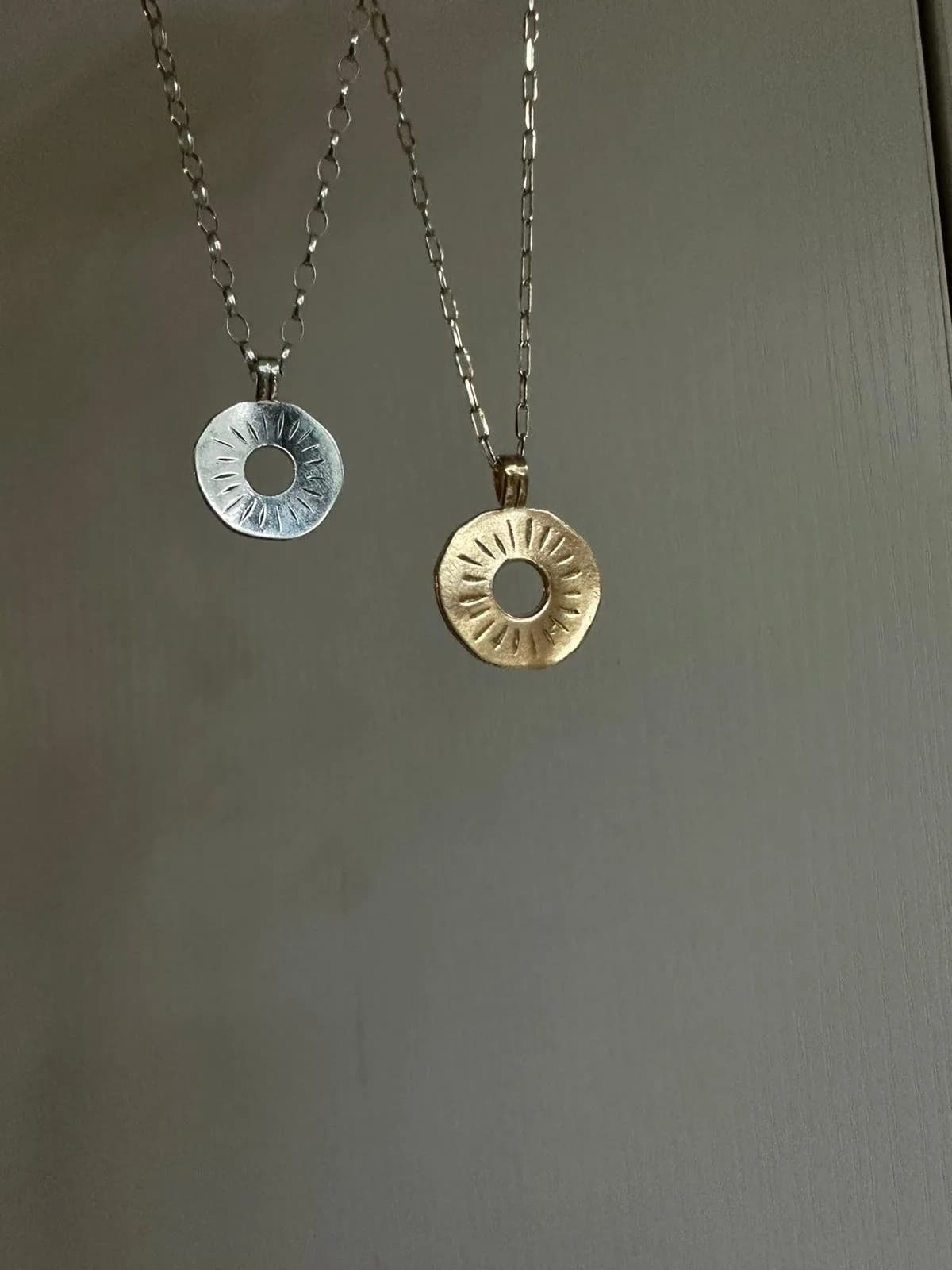 SUN NECKLACE GOLD